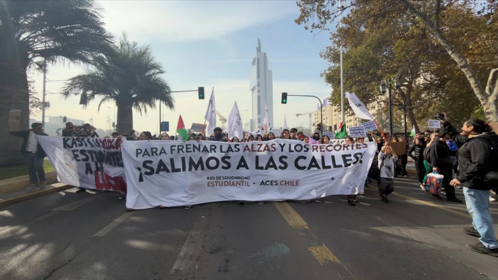estudiantes de chile